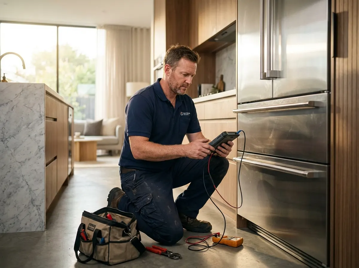 Sub-Zero repair technician from Calabasas Cooling Experts in Calabasas